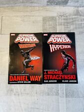 Marvel Max Supreme Power Hyperion AND Nighthawk Trade Paper Backs TPB Books picture