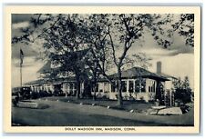 1940 Dolly Madison Inn Madison Connecticut Rexall Store Vintage Antique Postcard picture