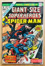 GIANT-SIZE SUPER-HEROES SPIDER-MAN #1 1974 MARVEL 1st battle MORBIUS vs MANWOLF picture