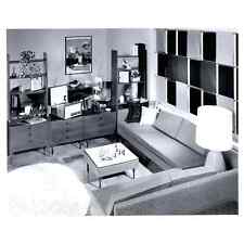c1960 Press Photo MCM Living Room Record Player Sofa Chess Set Ottoman AE1 picture