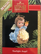 Hallmark Keepsake 1990 STARLIGHT ANGEL Magic Light Christmas Ornament  picture