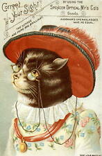 Exquisite 19th-century trade card: Unmatched lenses & operaglasses picture