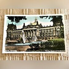Germany “Berlin’s House Of Parliament Post-WWII” Vintage Postcard picture