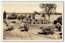 c1940's Petersen's Rock Garden Redmond Oregon OR, Christian RPPC Photo Postcard picture