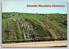 Arbuckle Mountains Oklahoma Vintage Unposted Postcard picture
