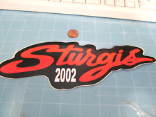 STURGIS 2002 STICKER DECAL ORIGINAL OLD STOCK VINTAGE picture