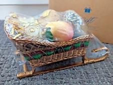 NEW Avon Gift Collection Christmas Sleigh Gift Set VINTAGE picture