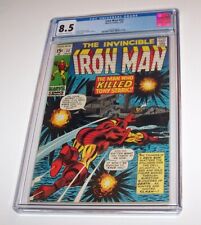 Iron Man #23 - Marvel Comics 1970 Bronze Age Issue - CGC VF+ 8.5 picture