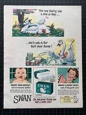 Vintage 1945 Swan Soap Print Ad picture
