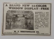 1928 Gude's Pepto-Mangan Advertisement M. J. Breitenbach Co. New York City picture