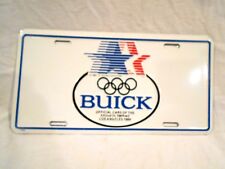 Buick Metal License Plate-Official Car of XXIII Olympiad-1984 picture