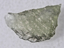 1.01 carats 11mm MOLDAVITE from Czech Republic from impact with a COA picture