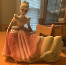 Vintage 1950s Cinderella Porcelain Planter Walt Disney Productions picture