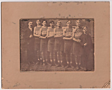 c 1904 Cabinet Photo Bennington Vermont Basketball Team picture