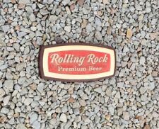 Vintage Rolling Rock Beer Reflector Sign 1970's picture