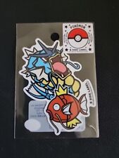 Pokemon TCG | Magikarp & Gyarados B-SIDE LABEL Sticker Japan US SELLER &SHIPPING picture