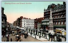 LONDON Charing Cross & Strand ENGLAND UK Postcard picture