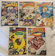 Madballs Comic Book Lot 5 Vol 1 Issue #1 #2 #6 #9 #10 Limited Series 1986 Marvel picture