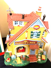 LEMAX PORCELAIN PAULINE PIES  NEW  # 55936   LIGHTED BUILDING picture