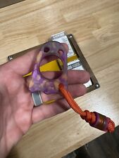 EDC Boos Double Purple Orange Shred, Purp Glow Griffin Stacker Beads picture