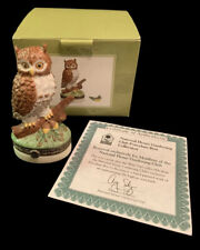 National Home Garden Club Trinket Box, PHB “Wise Owl” picture