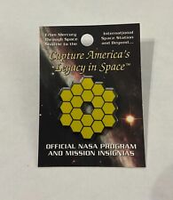 NASA Official Program & Mission James Webb Space Telescope Ariane-5 Lapel Pin picture