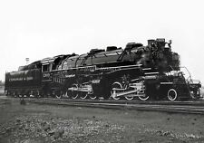 C&O Chesapeake & Ohio Steam Locomotive 1309 Railroad train photo Mallet 2-6-6-2  picture