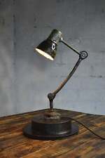 Vintage industrial table lamp, Uniq industrial desk lamp, Old machine lamp picture