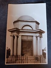 vtg postcard RPPC  ROBERT BURNS Poet Mausoleum DUMFRIES SCOTLAND unposted picture