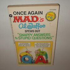 Mad's Al Jaffee Snappy Answers to Stupid Questions #6 First Printing 1989 picture
