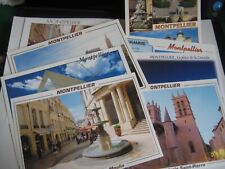 9 ESTATE POSTCARDS of MONTPELLIER, FRANCE picture