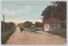 Postcard Indiana Crown Point Ticket Office & Entrance Fair Grounds Unposted DVB picture