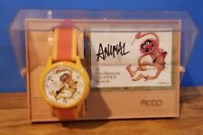 💥 Vintage 1979 ANIMAL Jim Henson 7 jewels Manual Wind Watch The Muppets 💥 picture