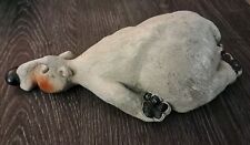 Vtg Beasties Of The Kingdom Polaris Polar Bear  Figurine John Raya Clay Figurine picture