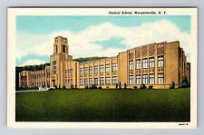 Margaretville NY-New York, Central School, Antique Vintage Souvenir Postcard picture