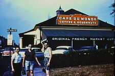 c1960s Cafe Du Monde~French Market~Beignets~New Orleans~Vintage Color 35mm Slide picture