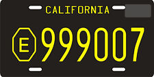 Emergency 51 TV show 1972 California replica License plate picture