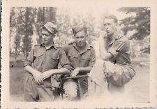 Vtg Found B&W Photo 1940s British UK England Military Pacific Asia Army WW2 picture