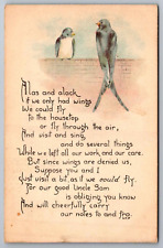 Postcard Poem of Having Wings Pos. Independence Missouri 1922    G 17 picture