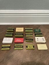 LOT OF 16 Vintage Hotel Collectors Soap Bars Palmolive Camry 1950s picture