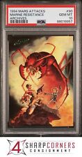 1994 MARS ATTACKS ARCHIVES #90 MARINE RESISTANCE POP 2 PSA 10 N3960943-957 picture