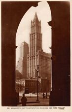206 Woolworth & Transportation Building William Frange Real Photo picture