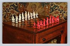 Asheville NC-North Carolina, Napoleon's Chessmen And Table, Vintage Postcard picture