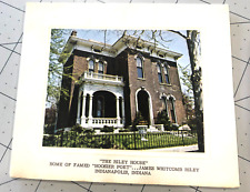 James Whitcomb Riley House 1970 Indianapolis Indiana Photo & Letter picture