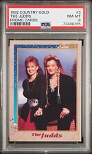 1992 Sterling Country Gold Promo #3 The JUDDS PSA 8 Rookie RC Pop 1 highest picture