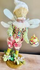 19” Mark Roberts Birthday Cake Fairy With Fancy Stand 51-11918 Med picture