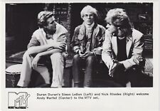 ANDY WARHOL on MTV * Rare VINTAGE ICONIC Superstar 1983 ARTIST CELEBRITY photo picture