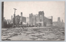 Great Flood of 1913 Looking N. from St Clair Dayton OH Antique Postcard Unposted picture