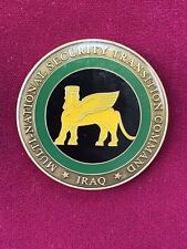 Nato Training Mission - Multi-National Security Transition Command - Iraq - Coin picture
