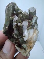 Chlorite Included Quartz Crystal's Cluster From Baluchistan, Pakistan. picture